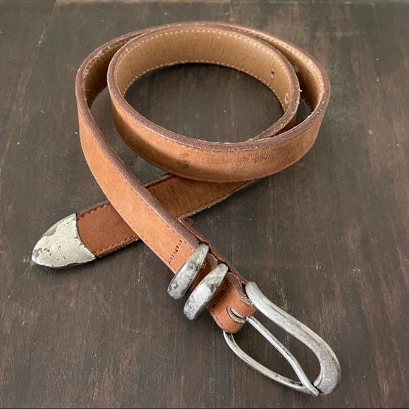 Dockers Western Leather Belt - Picture 4 of 7